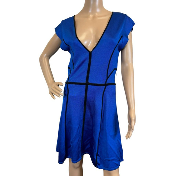 Women's French Connection Blue Dress Size 12 - Picture 1 of 7